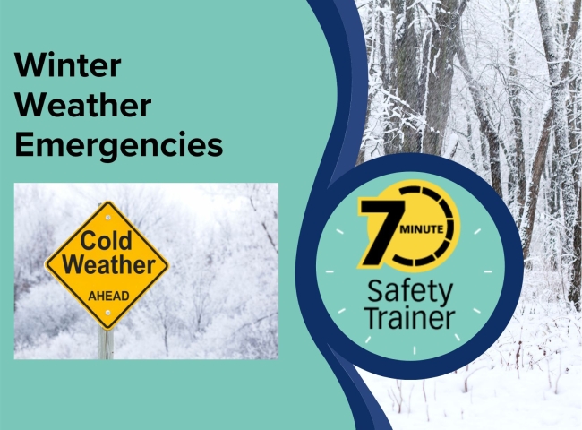workplace safety: winter weather emergencies
